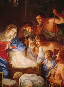 The Adoration of the Shepherds (detail)